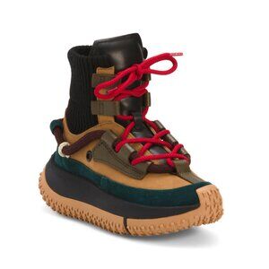 4CCCCEES Mud Leather Kapok Lava Boots